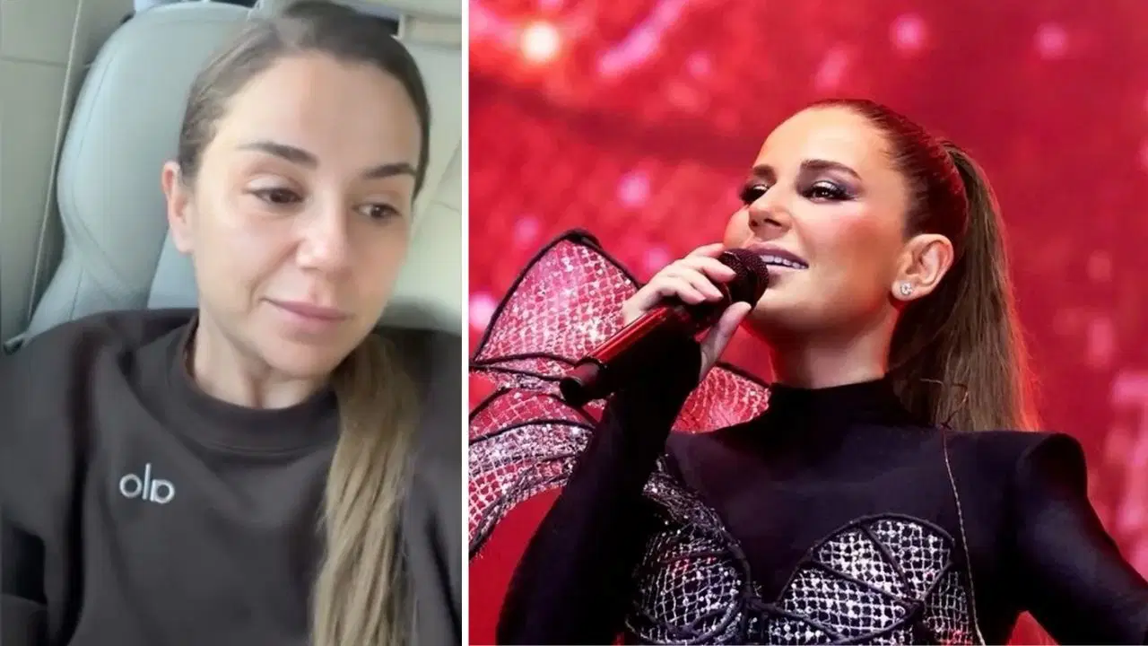 Merve Özbey konser arasında merdivenden düştü: Sağlık durumu hakkında açıklama yaptı!