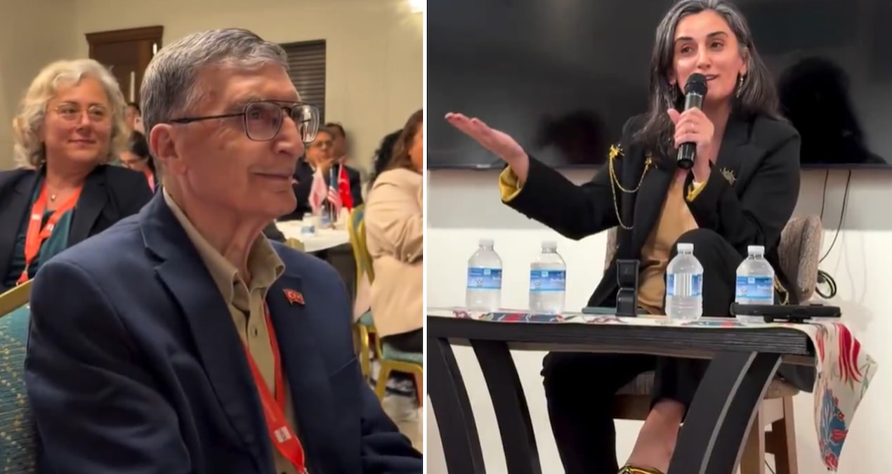 Aziz Sancar ile Canan Dağdeviren ABD'deki geceye damga vurdu