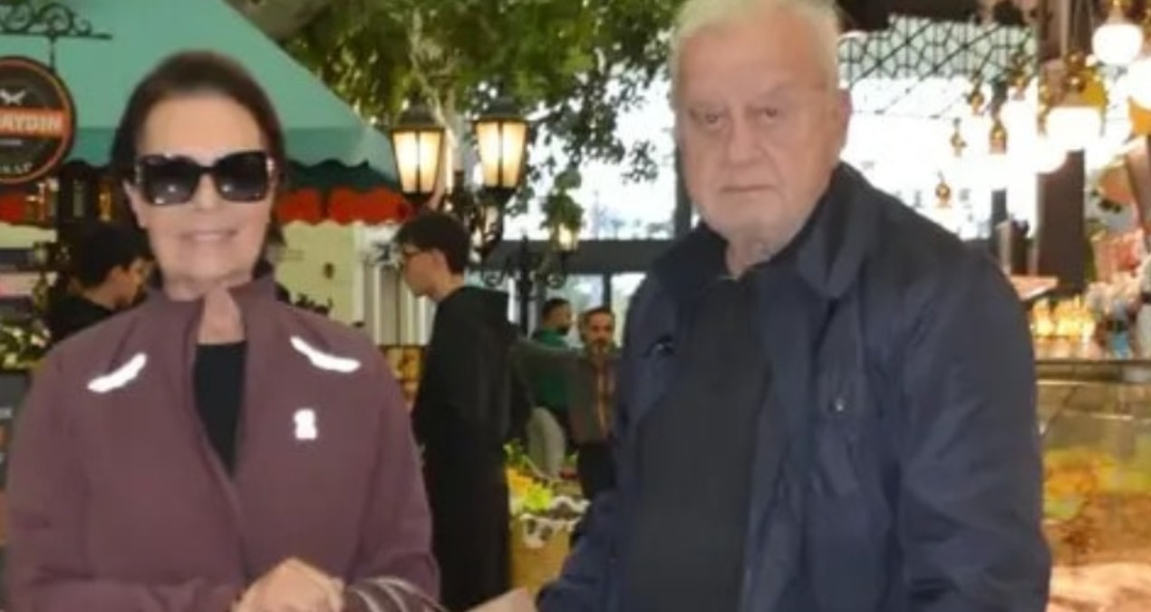 Hülya Koçyiğit ve Selim Soydan manav alışverişinde: Reyon reyon gezdi