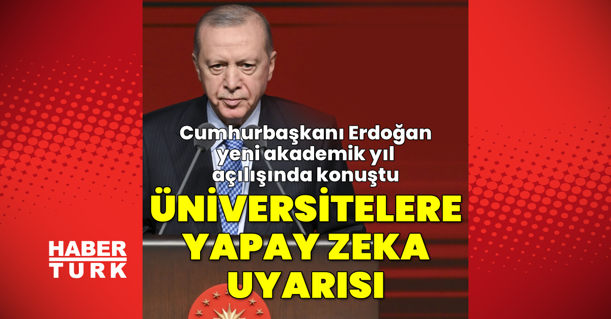 Cumhurbaşkanı Erdoğan'dan açıklamalar