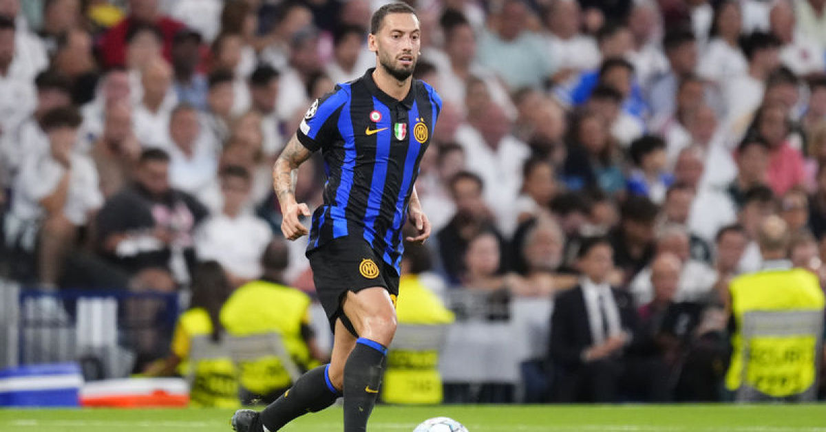 Hakan Çalhanoğlu attı Inter kazandı