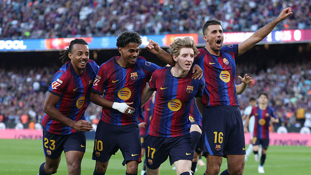 Galatasaray'ın rakibi Barcelona, 3 puanı 3 golle aldı!