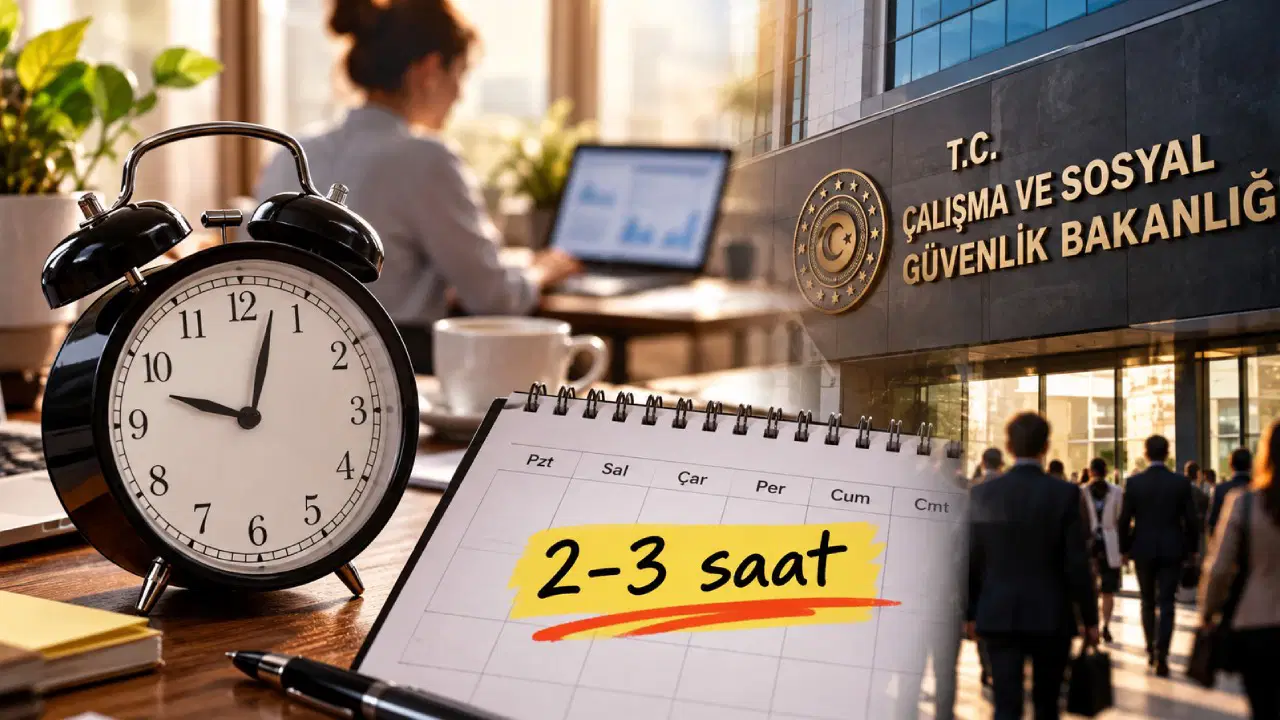Günde 2-3 saatlik mesai gündemde: Çalışma saatleri değişiyor mu?