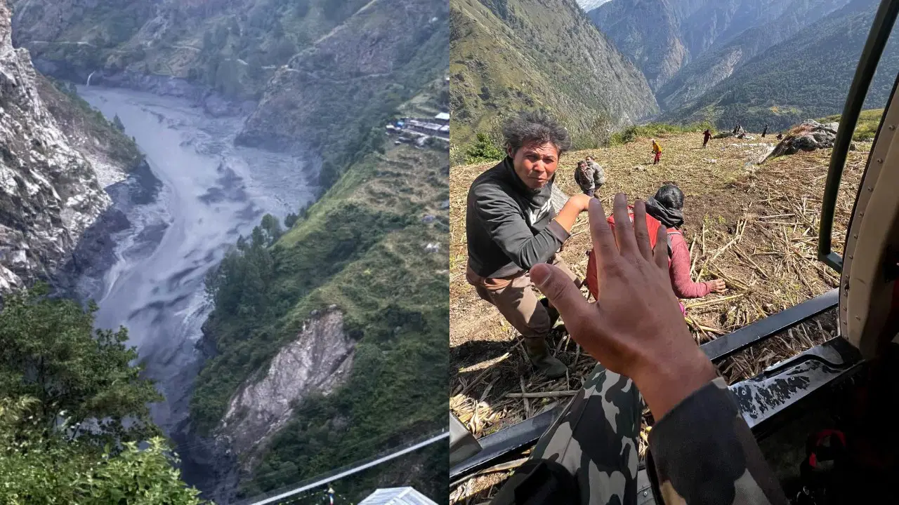 Nepal'de sel felaketi: Evler ve köprüler sulara kapıldı