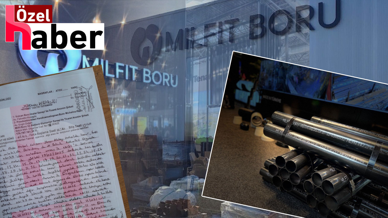 Hacizlerle boğuşan çelik boru devi Milfit’in kapısına kilit vuruldu!