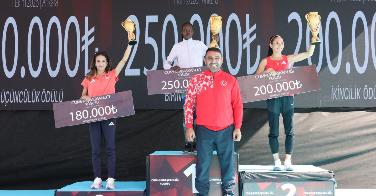 Cumhurbaşkanlığı Yarı Maratonu tamamlandı