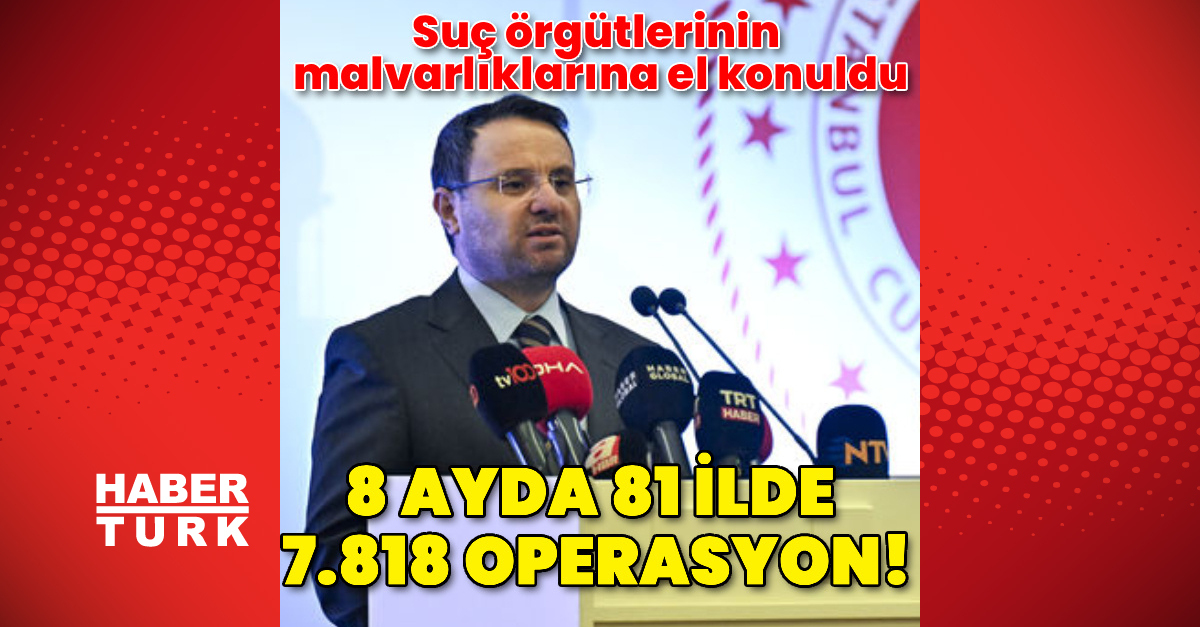 Uyuşturucu operasyonlarında 70 bin 853 adli işlem gerçekleştirildi