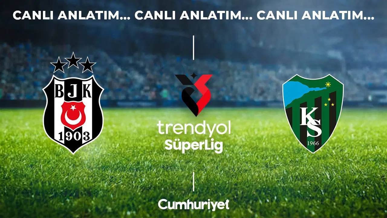 CANLI ANLATIM: Beşiktaş - Kocaelispor | Süper Lig 7. Hafta Mücadelesi