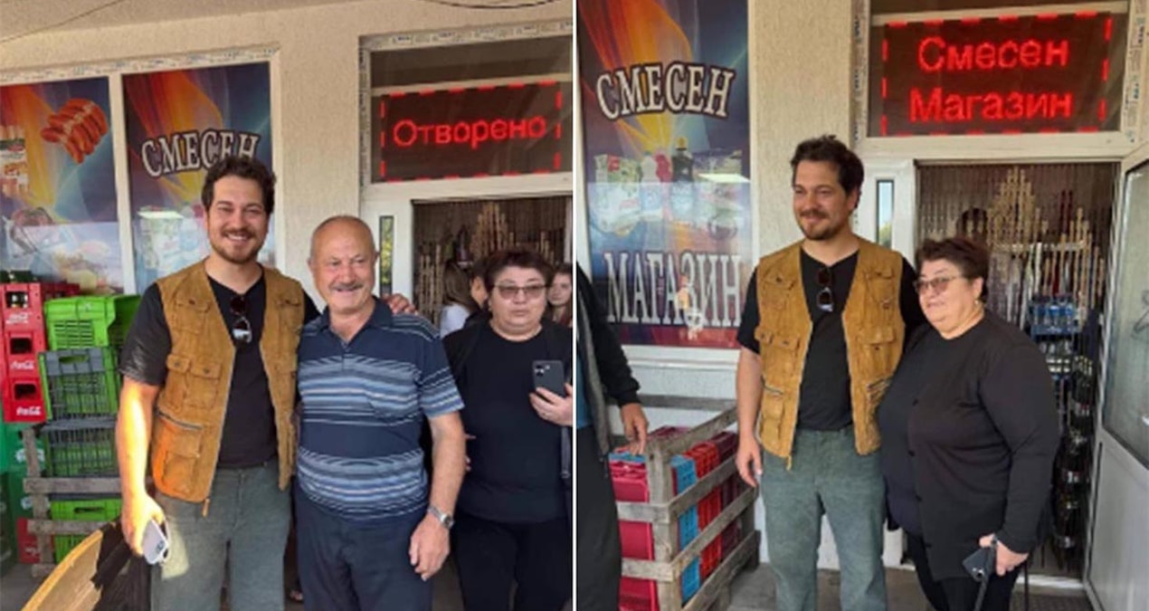 Çağatay Ulusoy’dan Bulgaristan’daki köyüne ziyaret