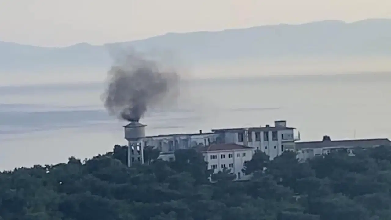 Tarihi Heybeliada Sanatoryumu’nda korkutan yangın