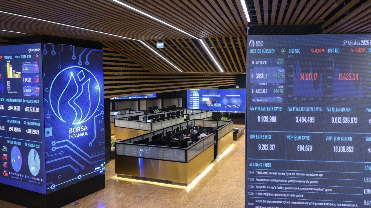 Borsa son haftaya yükselişle başladı