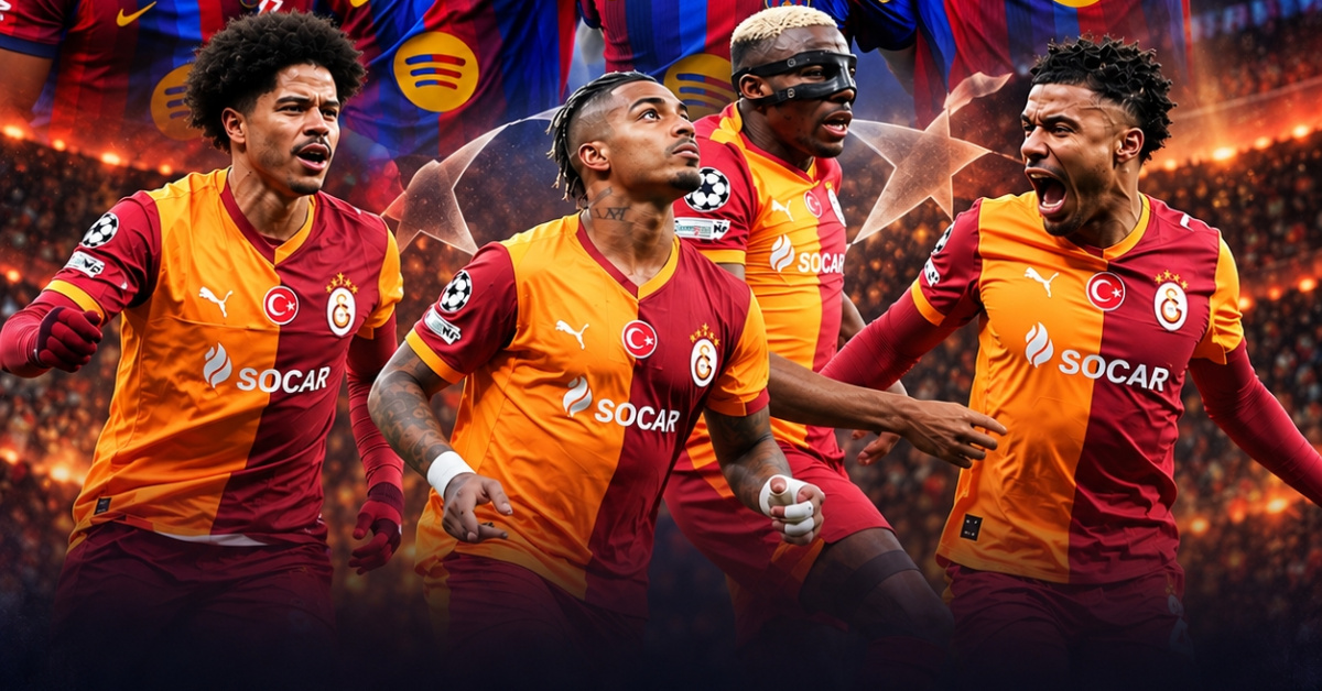 Devler Ligi'nde Galatasaray'ın konuğu Barcelona!