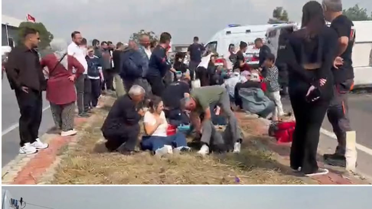 Son dakika | Antalya Isparta karayolunda yolcu otobüsü devrildi