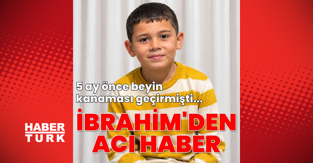 Küçük İbrahim'den acı haber