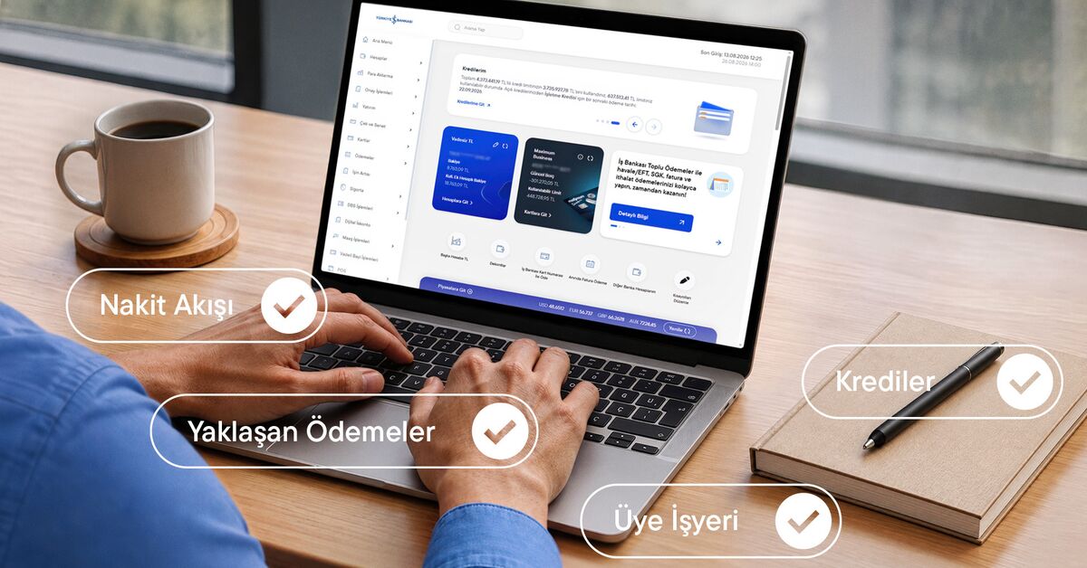 İş Bankası Ticari İnternet Şubesi'ni yeniledi