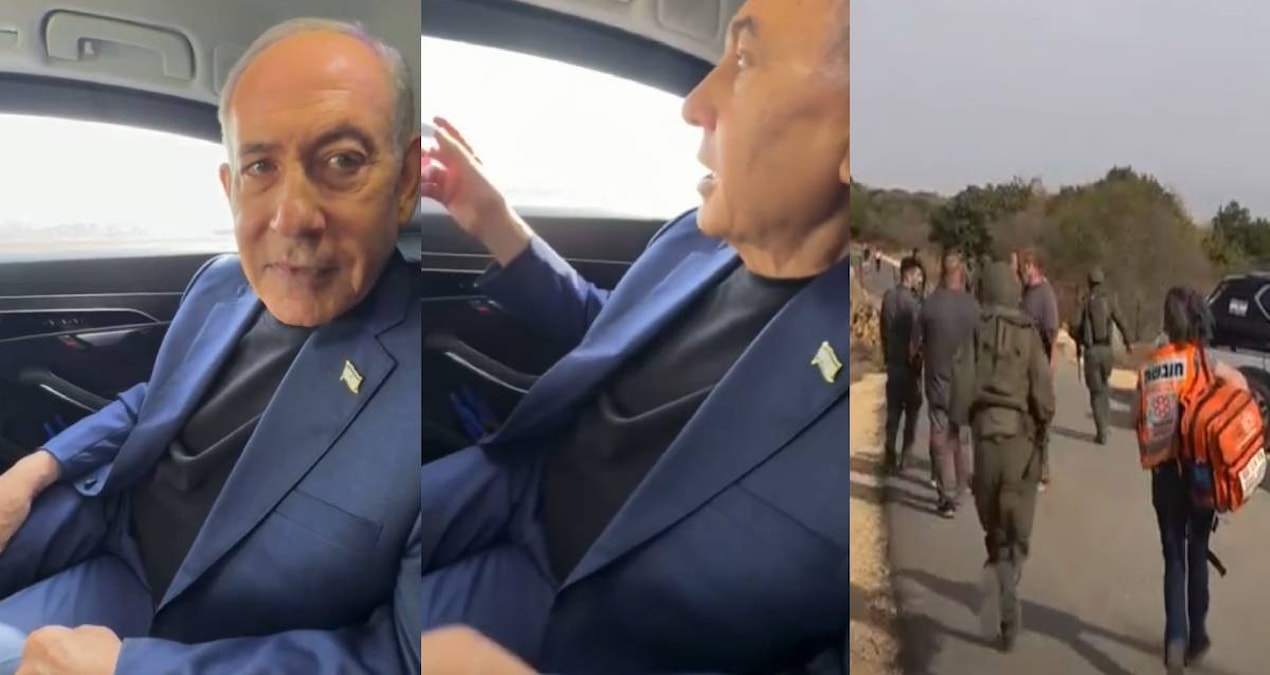 Patlama haberi Netanyahu'ya apar topar yayın kapattırdı
