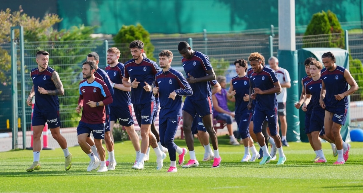 Trabzonspor KuPS hazırlıklarını sürdürdü