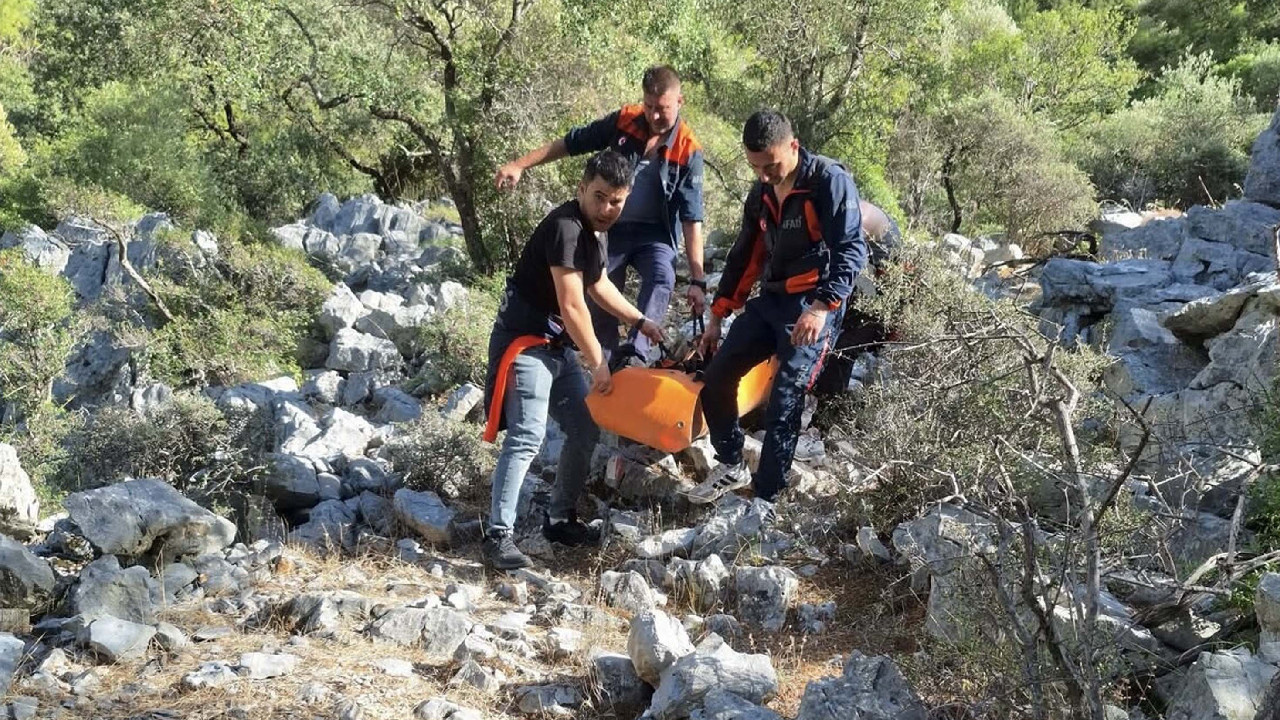 Muğla’da yaralanan Alman turist için kurtarma operasyonu