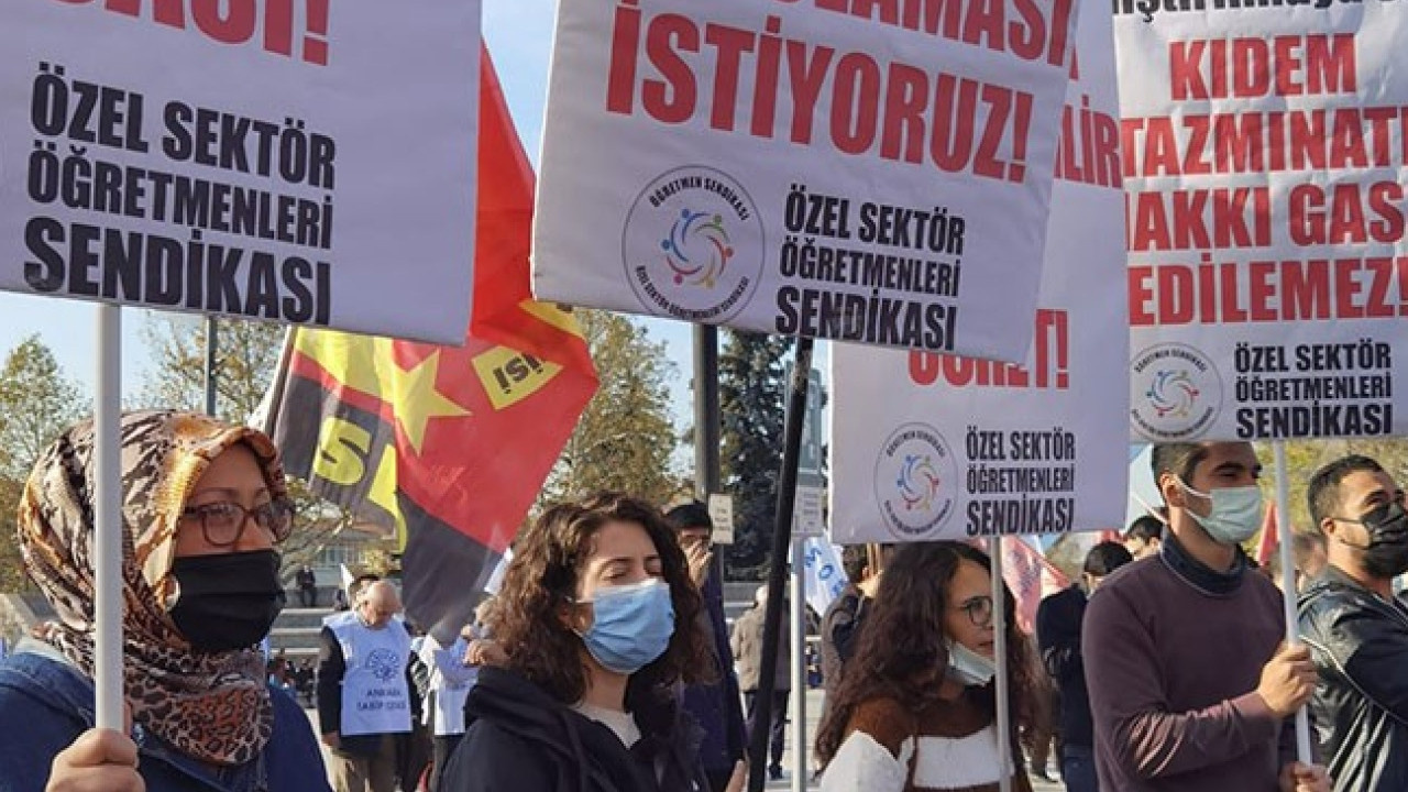 Öğretmenlerin ve eğitimin sorunları ile buna paralel olarak mücadele de giderek büyüyor…