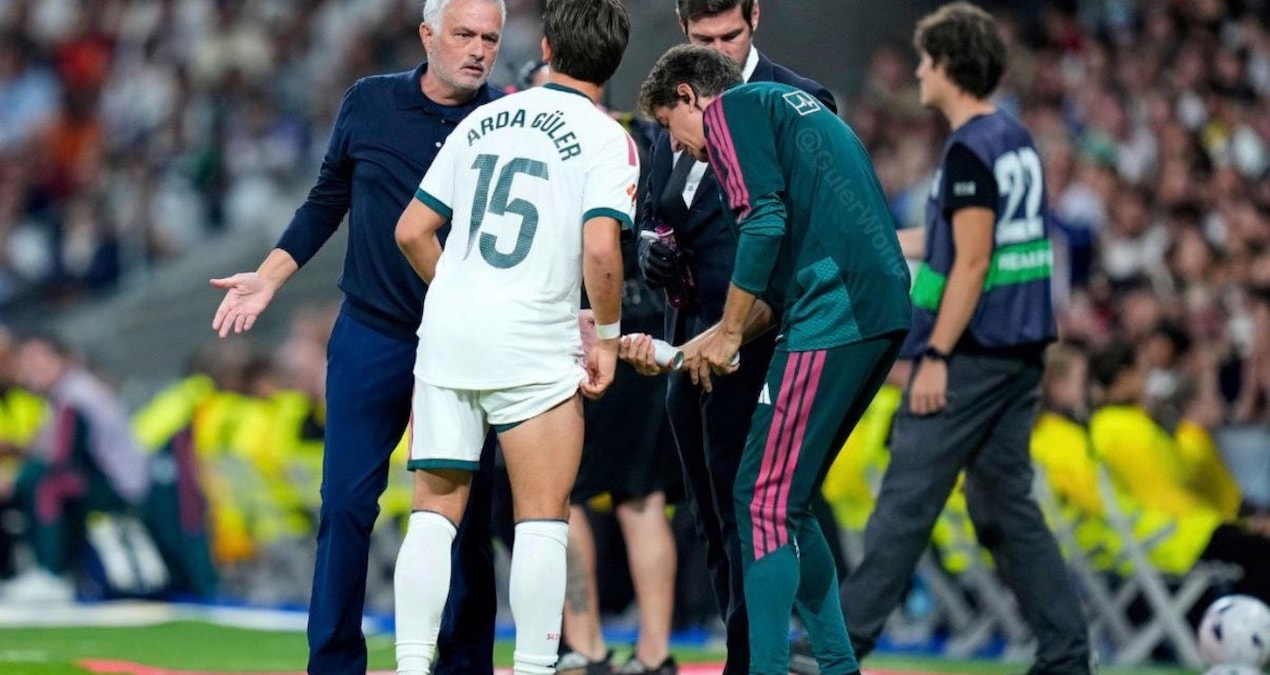 Arda'yı o halde görünce Mourinho çileden çıktı!