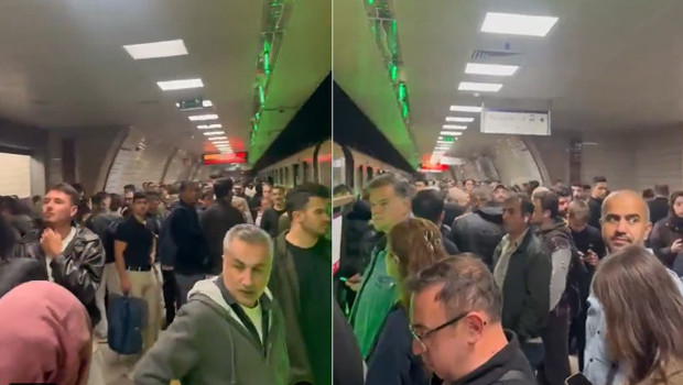 M5 metro hattında kablolar patladı: Yolcular tahliye edildi! Seferlerde aksamalar yaşanıyor