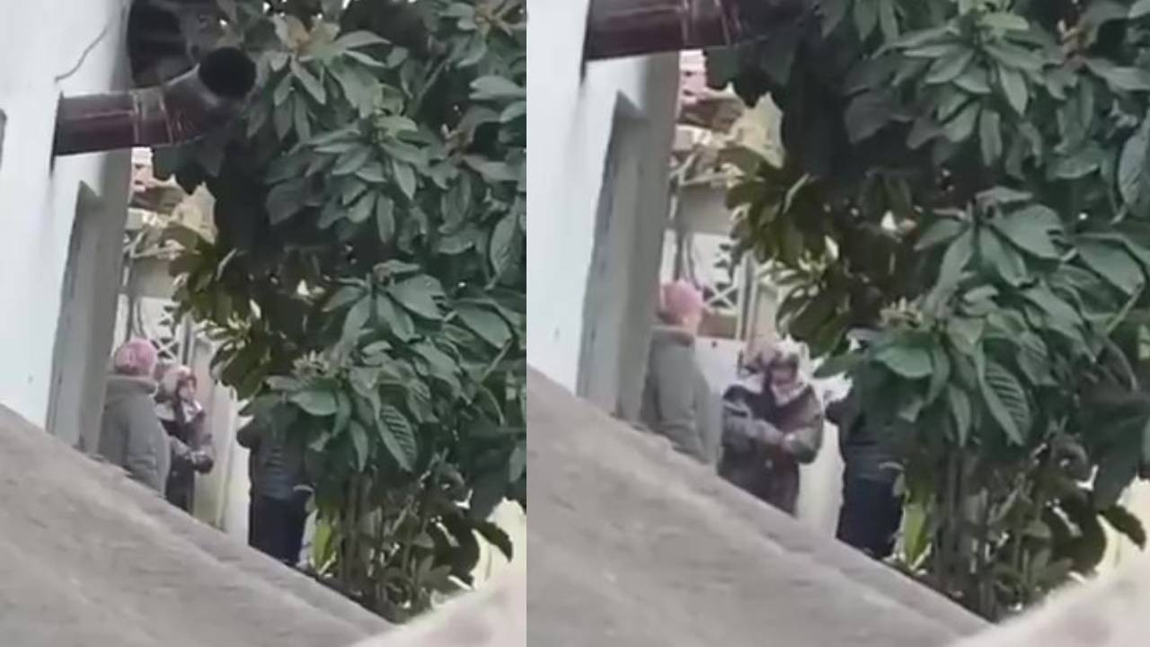 Torbacı teyzeler kameralara yakalandı: 7 kişi gözaltına alındı