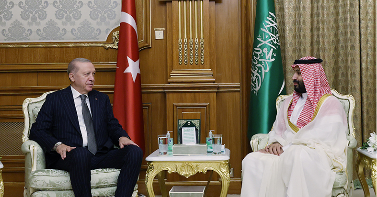 Cumhurbaşkanı Erdoğan'dan Suudi Veliaht Prens'e telefon