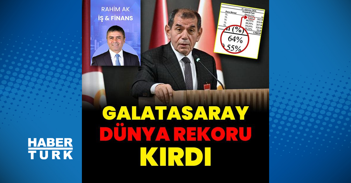 Galatasaray'dan dünya rekoru