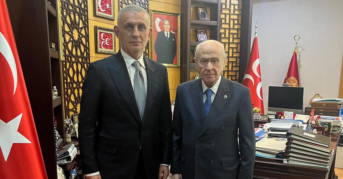 Hacıosmanoğlu'ndan Bahçeli'ye ziyaret!