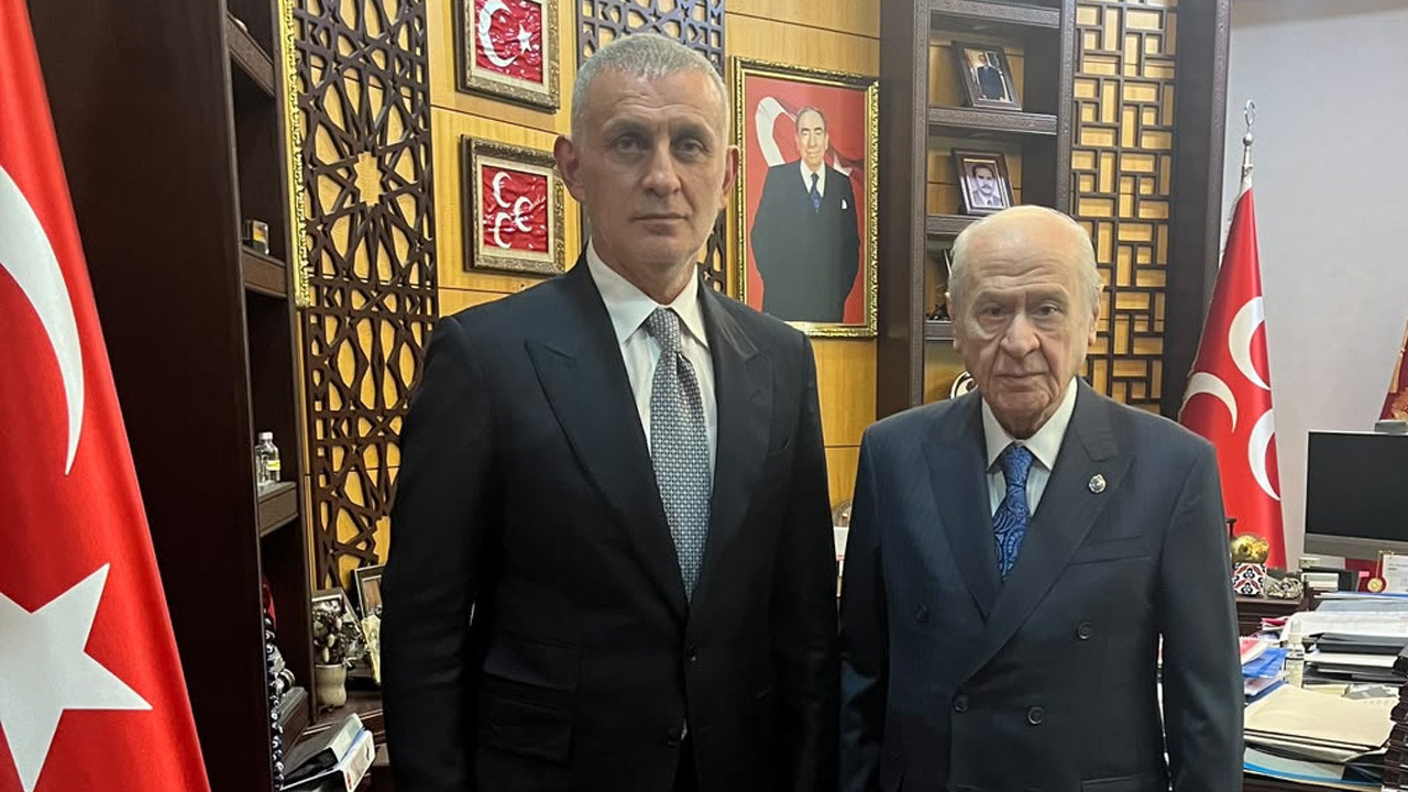 Hacıosmanoğlu Devlet Bahçeli'yi ziyaret etti: Sebebi belli gerçekleşti