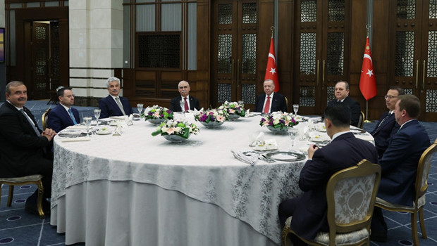 Cumhurbaşkanı Erdoğan, Yüksek Mahkeme Başkanlarıyla yemekte bir araya geldi