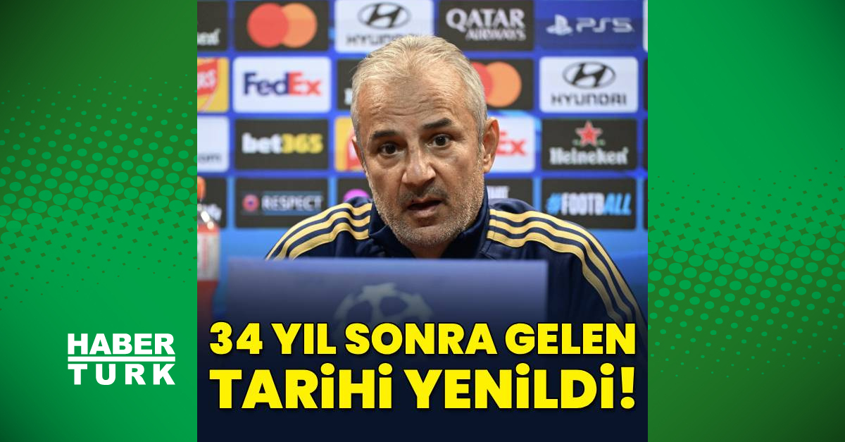 34 yıl aradan sonra gelen 6 farklı mağlubiyet, futbolseverleri şaşırttı
