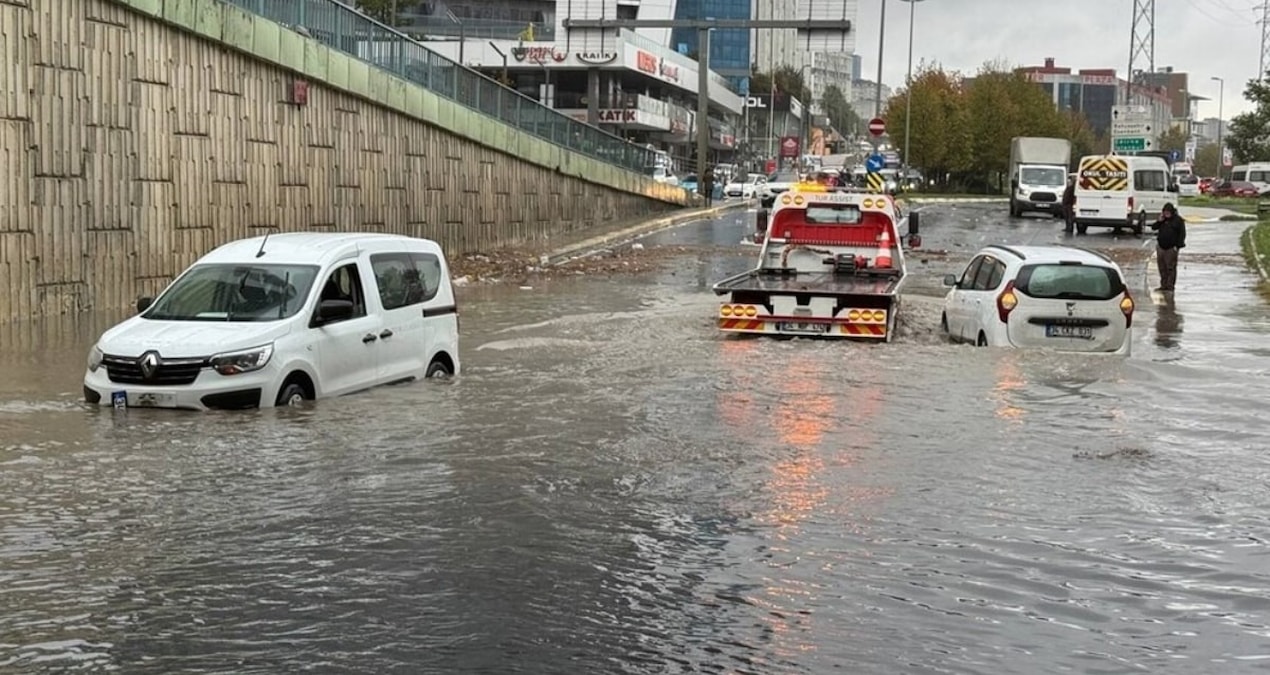 İstanbul'daki şiddetli yağışın arkasında üç meteorolojik etken