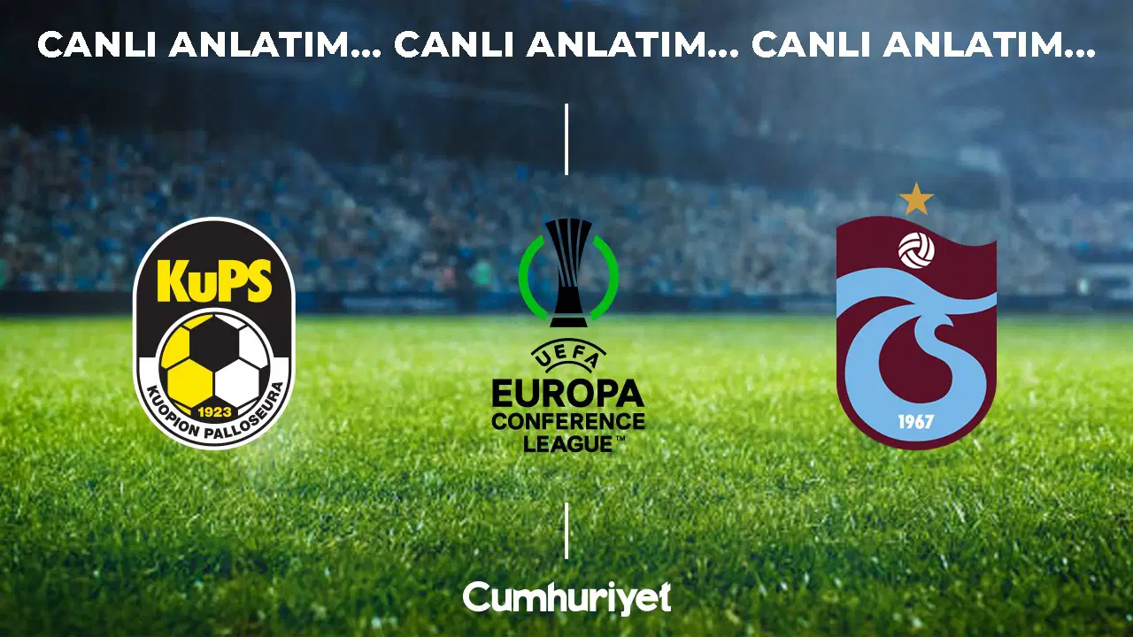 CANLI ANLATIM: KuPS Kuopio - Trabzonspor | UEFA Konferans Ligi 1. Hafta Mücadelesi