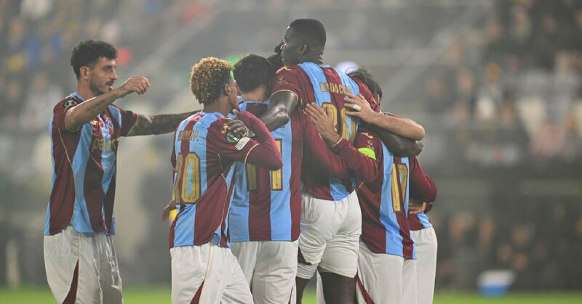 Trabzonspor Avrupa'da 805 gün sonra kazandı!