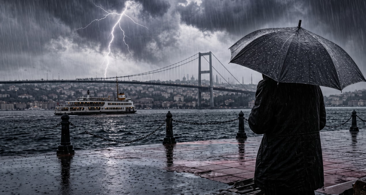 Meteoroloji saat vererek uyardı! İstanbul'da sağanak yeniden kuvvetlenecek