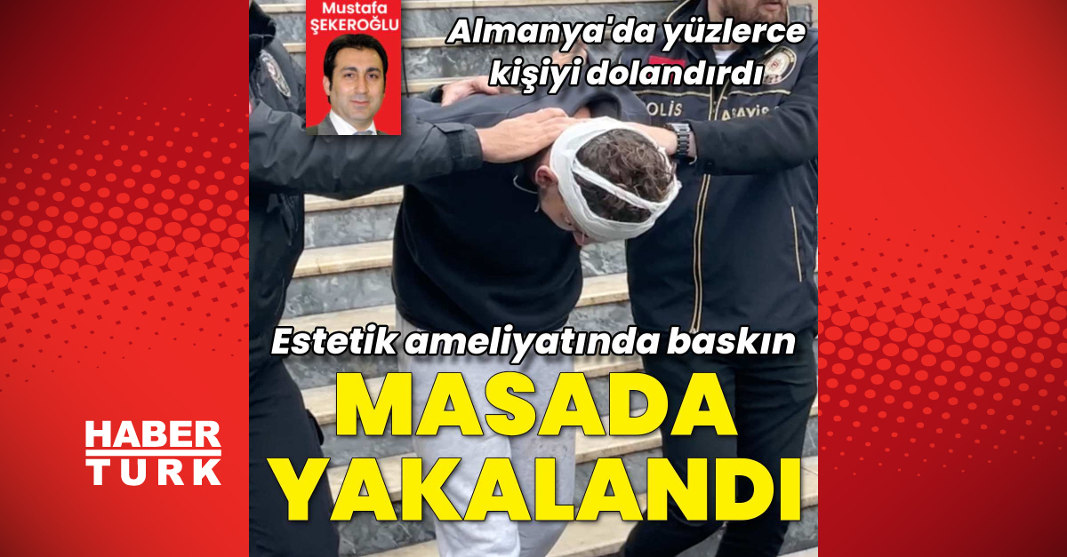 Sahte kimlikle ameliyat masasında yakalandı