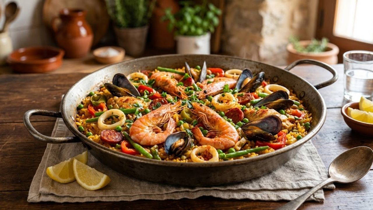 İspanya’nın deniz aromalı mutfak yıldızı: Valencia’nın ünlü Paella Valenciana