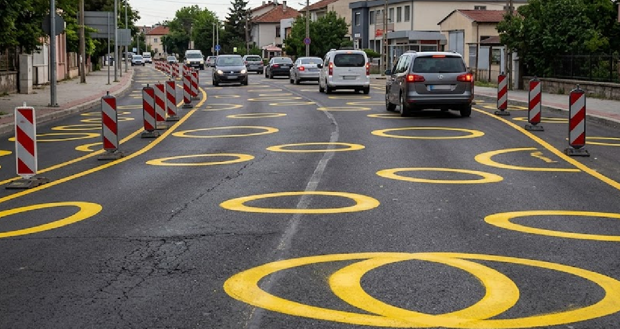 Yollarda sarı daireler belirmeye başladı: Sürücüler ne anlama geldiğini bilmiyor