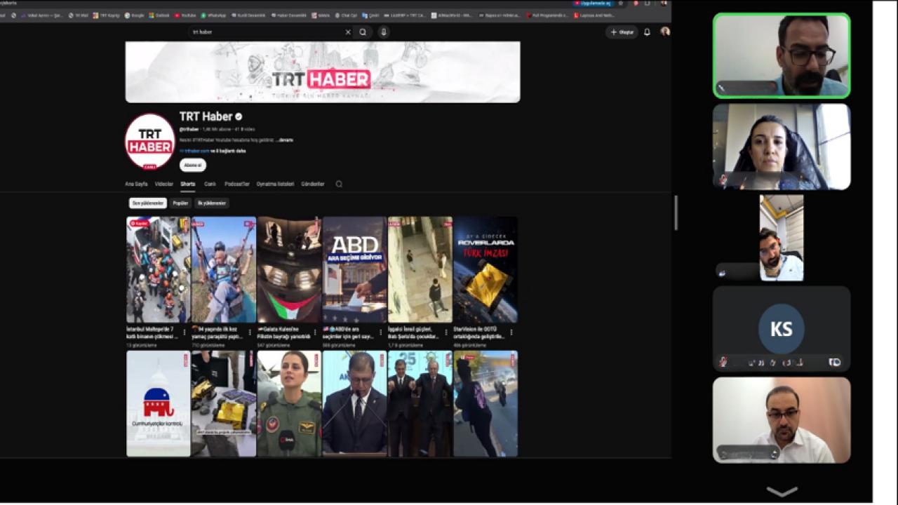 TRT Akademi'den Speda TV çalışanlarına medya eğitimi