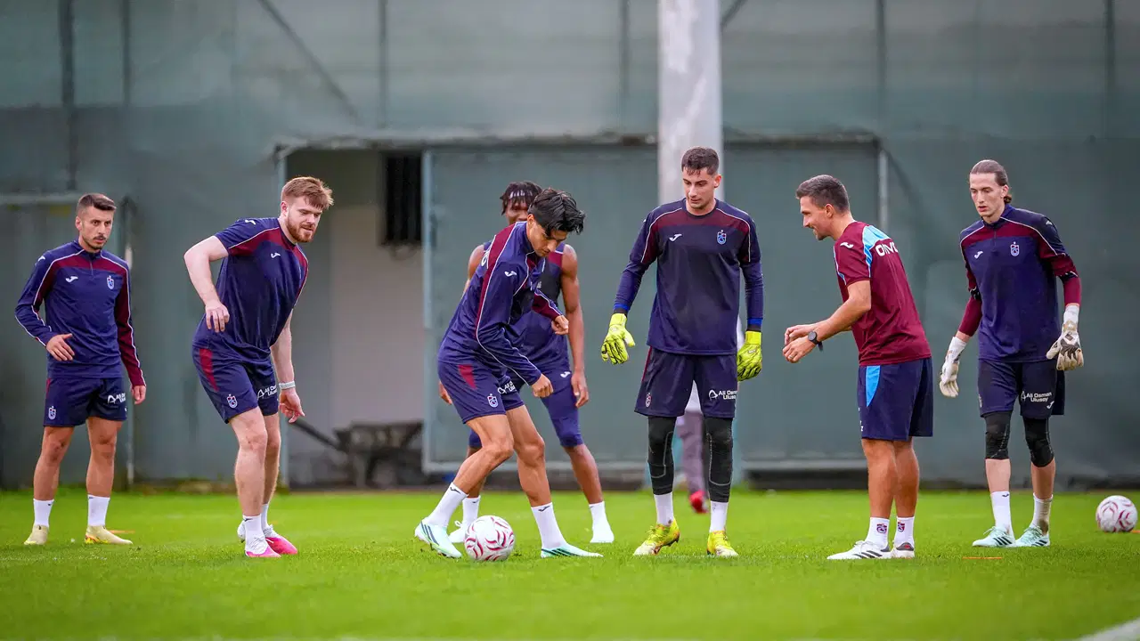 Trabzonspor, Beşiktaş maçının hazırlıklarına başladı