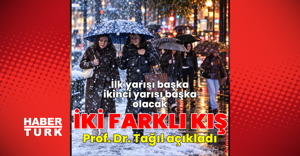 İki farklı kış! Sağanak ve yoğun kar