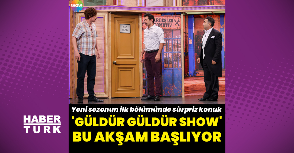 'Güldür Güldür Show' akşam başlıyor
