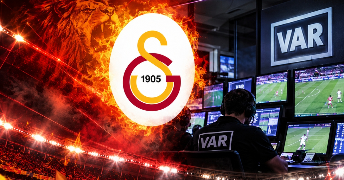 Galatasaray'dan VAR hakemi tepkisi!