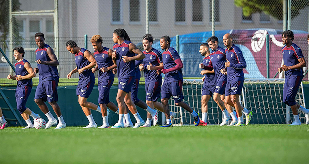 Trabzonspor, Beşiktaş maçı hazırlıklarını sürdürüyor