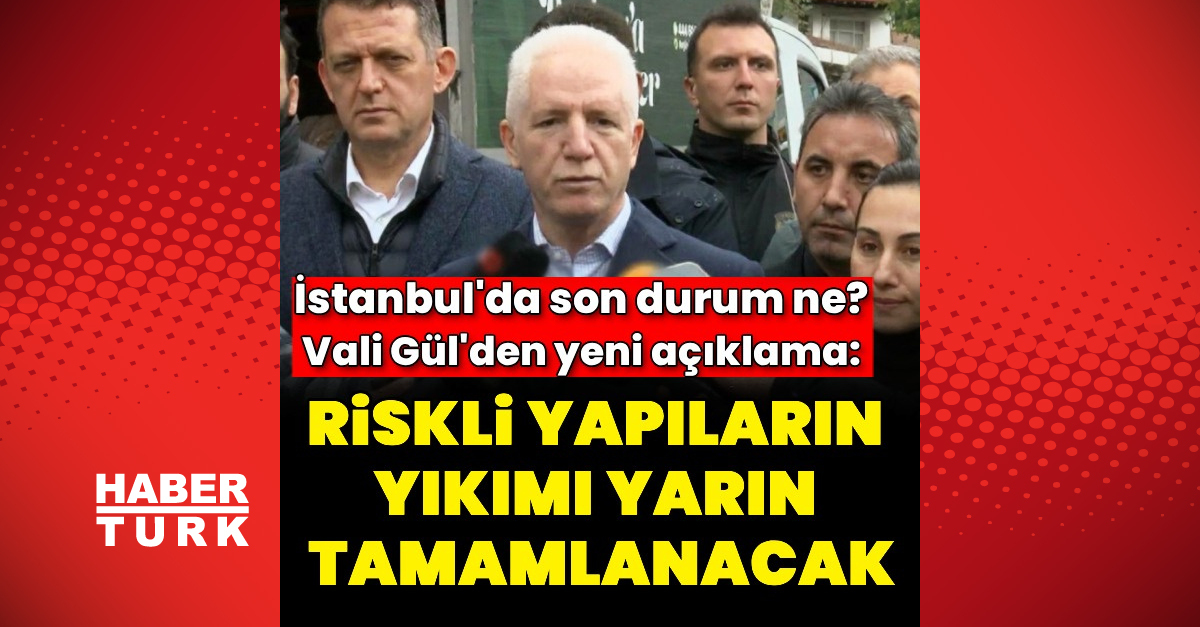 Vali Gül'den Ayazağa'da önemli açıklamalar
