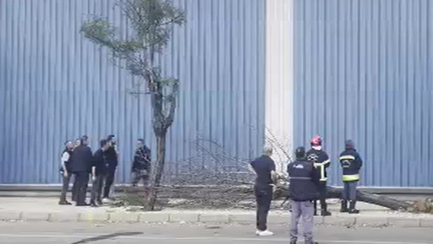 Gaziantep'te pamuk fabrikasında yangın